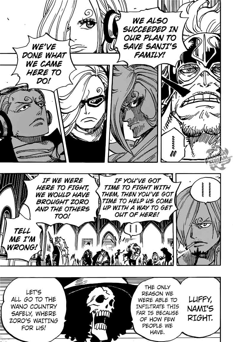 One Piece Chapter 870 - Page 5 in English