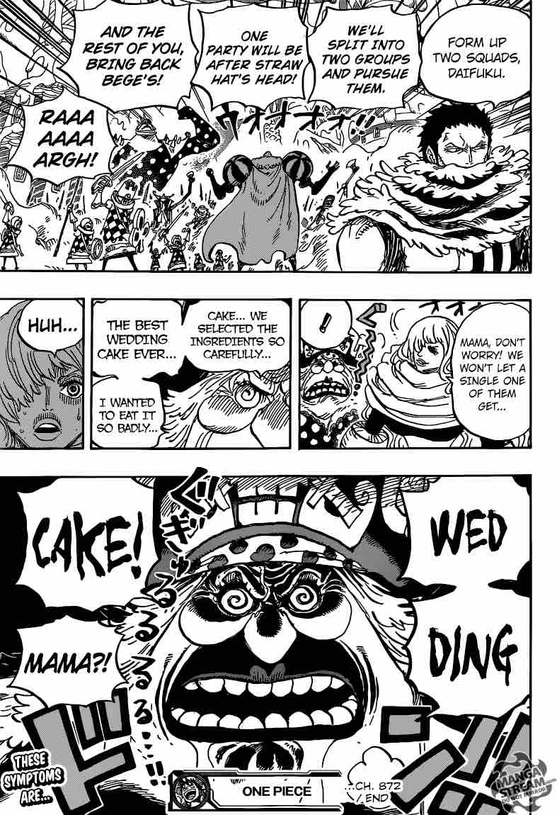 One Piece Chapter 872 - Page 19 in English