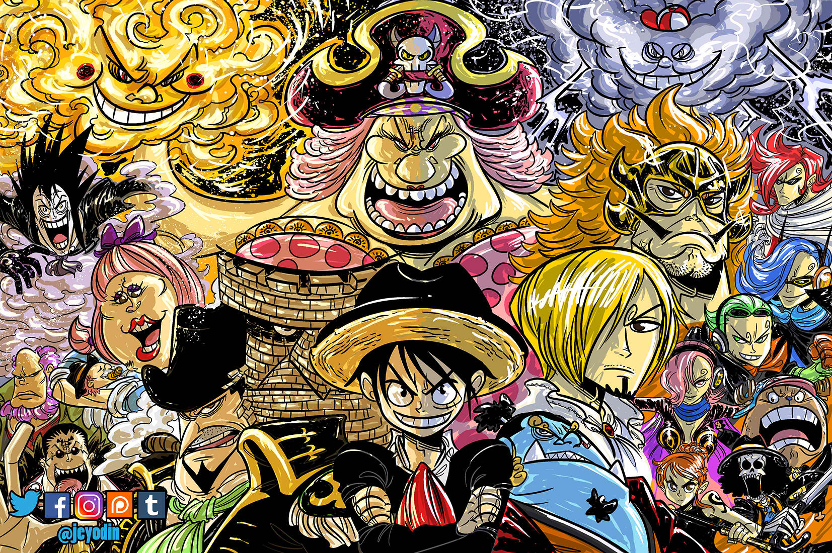 One Piece Chapter 872 - Page 3 in English