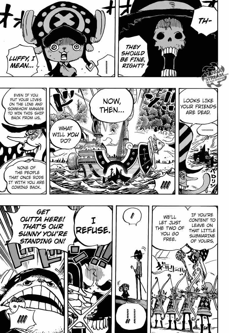 One Piece Chapter 875 - Page 15 in English