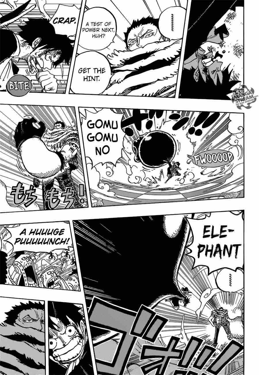 One Piece Chapter 879 - Page 15 in English