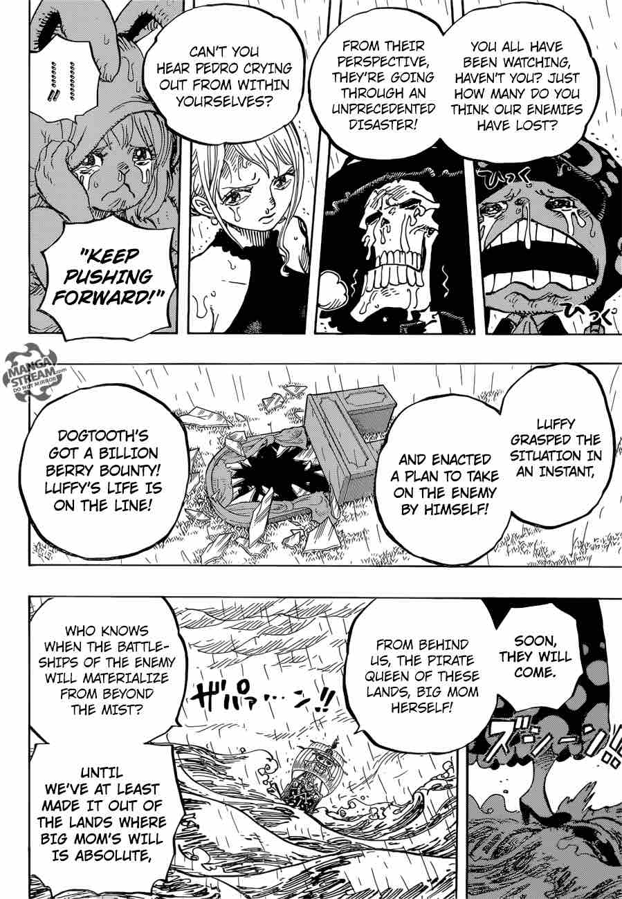 One Piece Chapter 879 - Page 4 in English