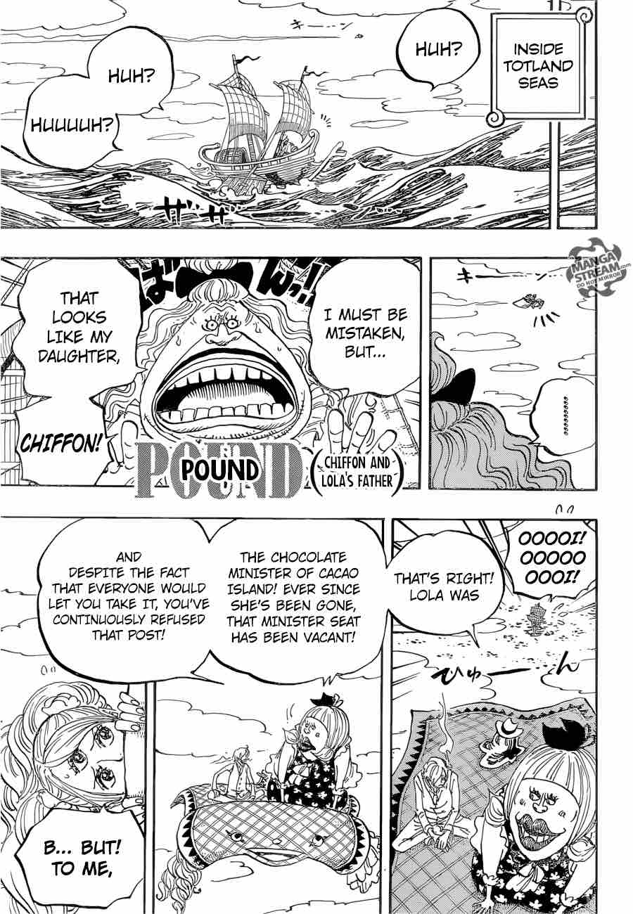 One Piece Chapter 879 - Page 9 in English