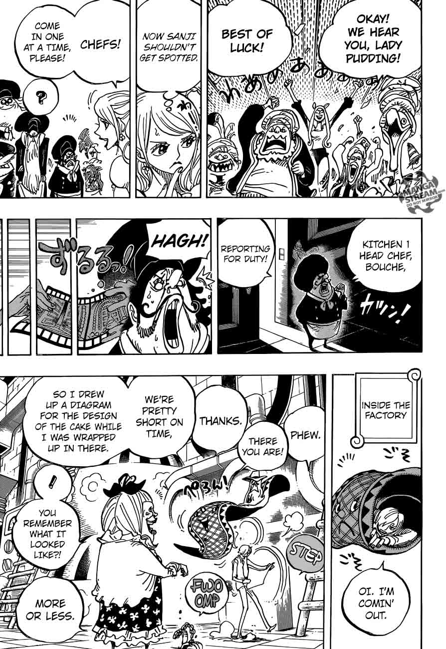 One Piece Chapter 880 - Page 5 in English