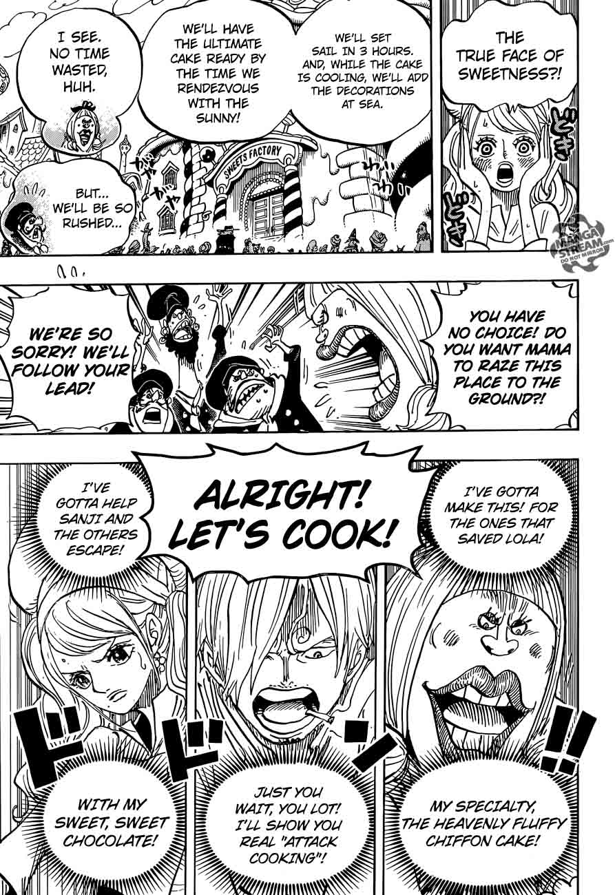 One Piece Chapter 880 - Page 9 in English