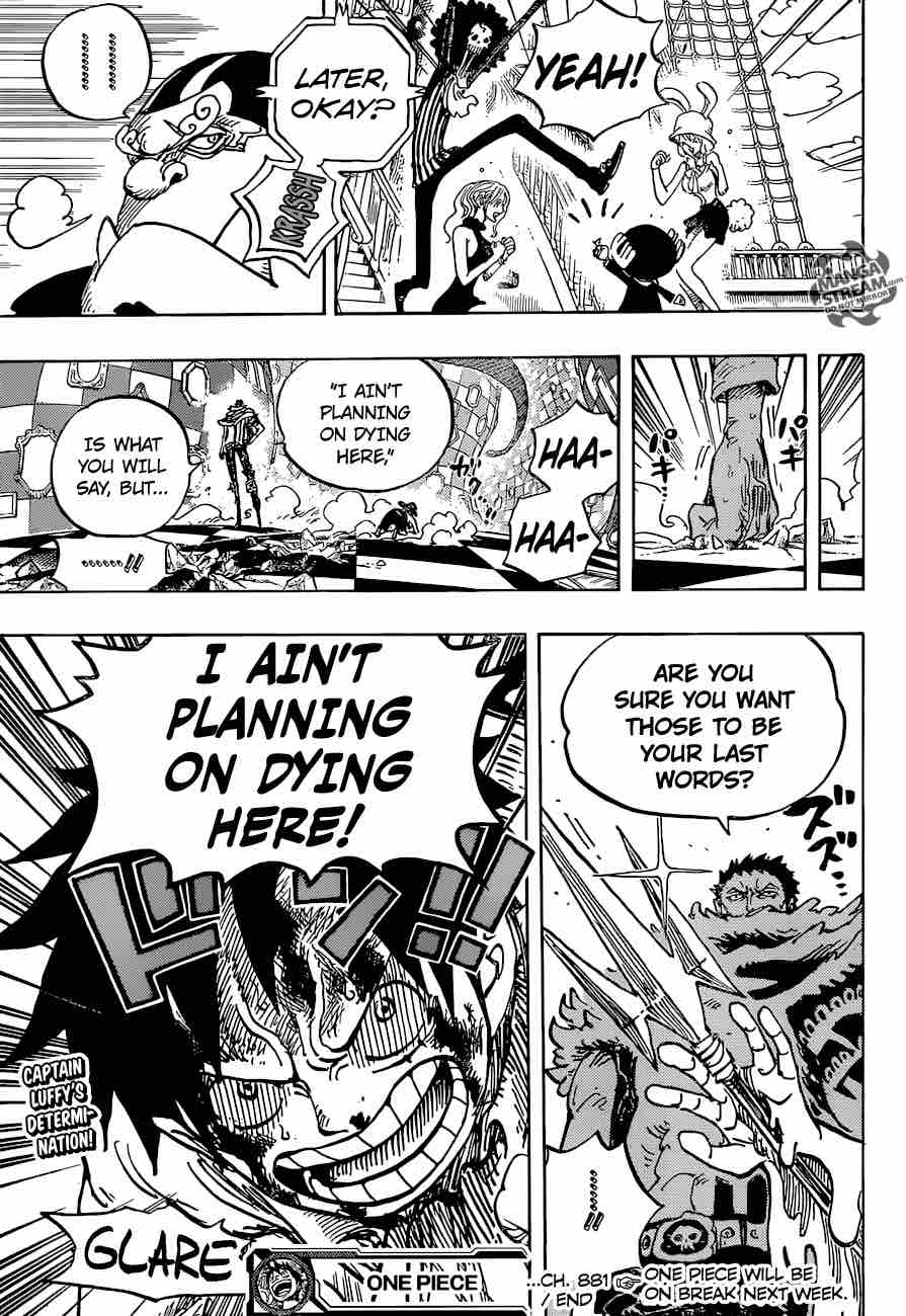 One Piece Chapter 881 - Page 16 in English