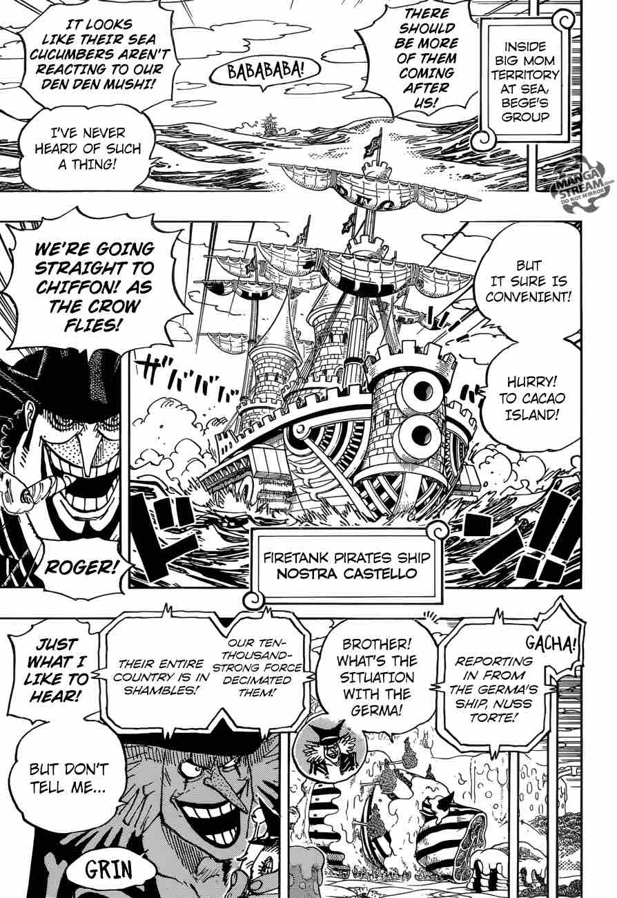 One Piece Chapter 882 - Page 14 in English