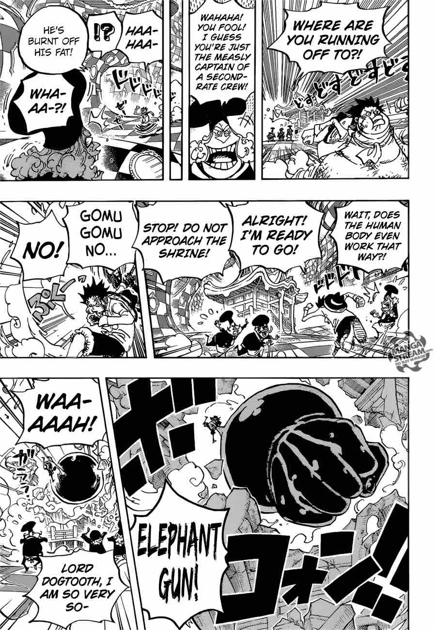 One Piece Chapter 883 - Page 9 in English