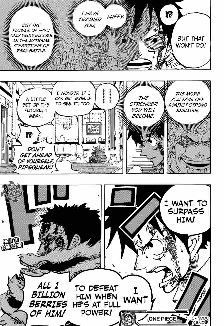 One Piece Chapter 886 - Page 18 in English