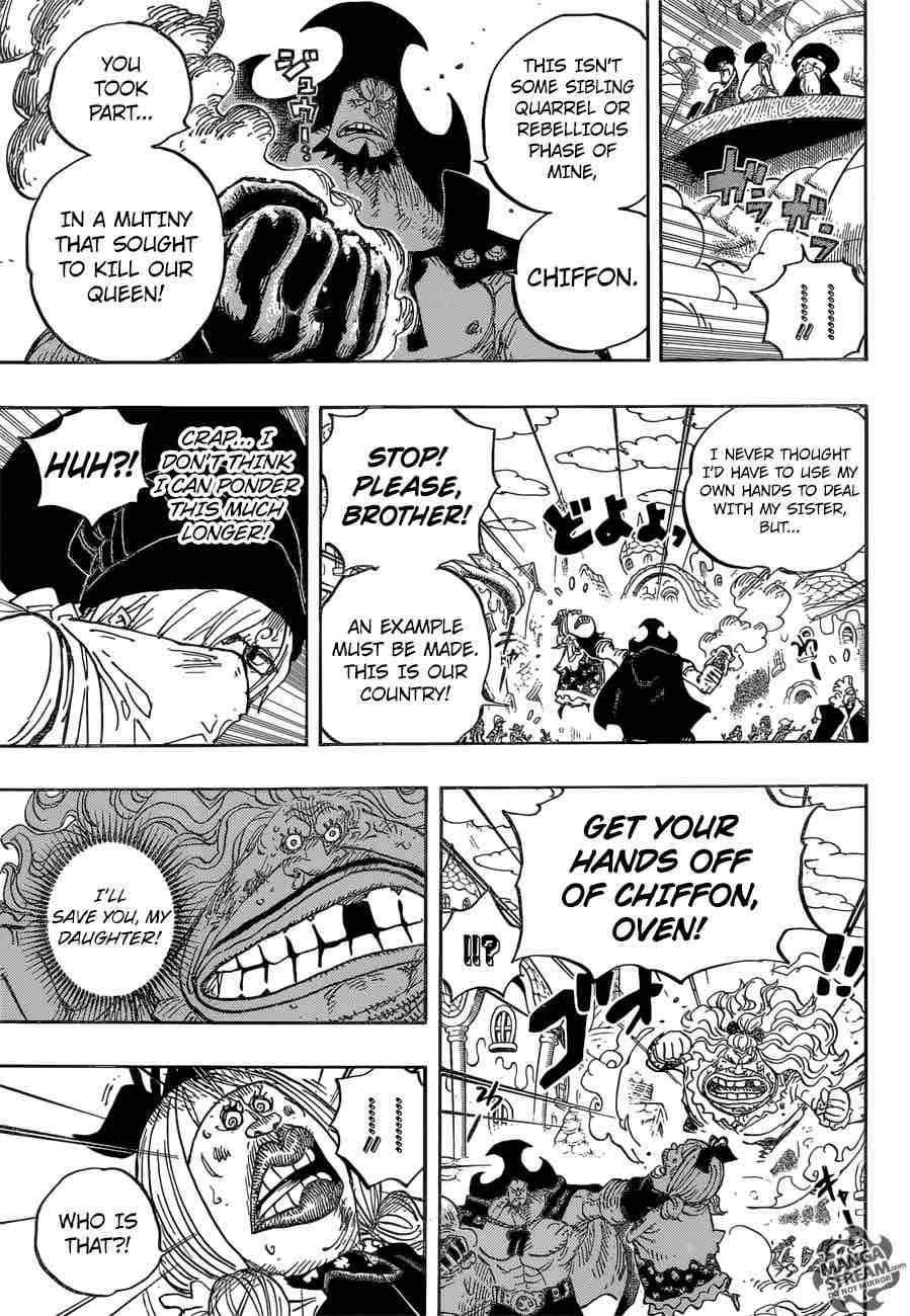 One Piece Chapter 886 - Page 6 in English