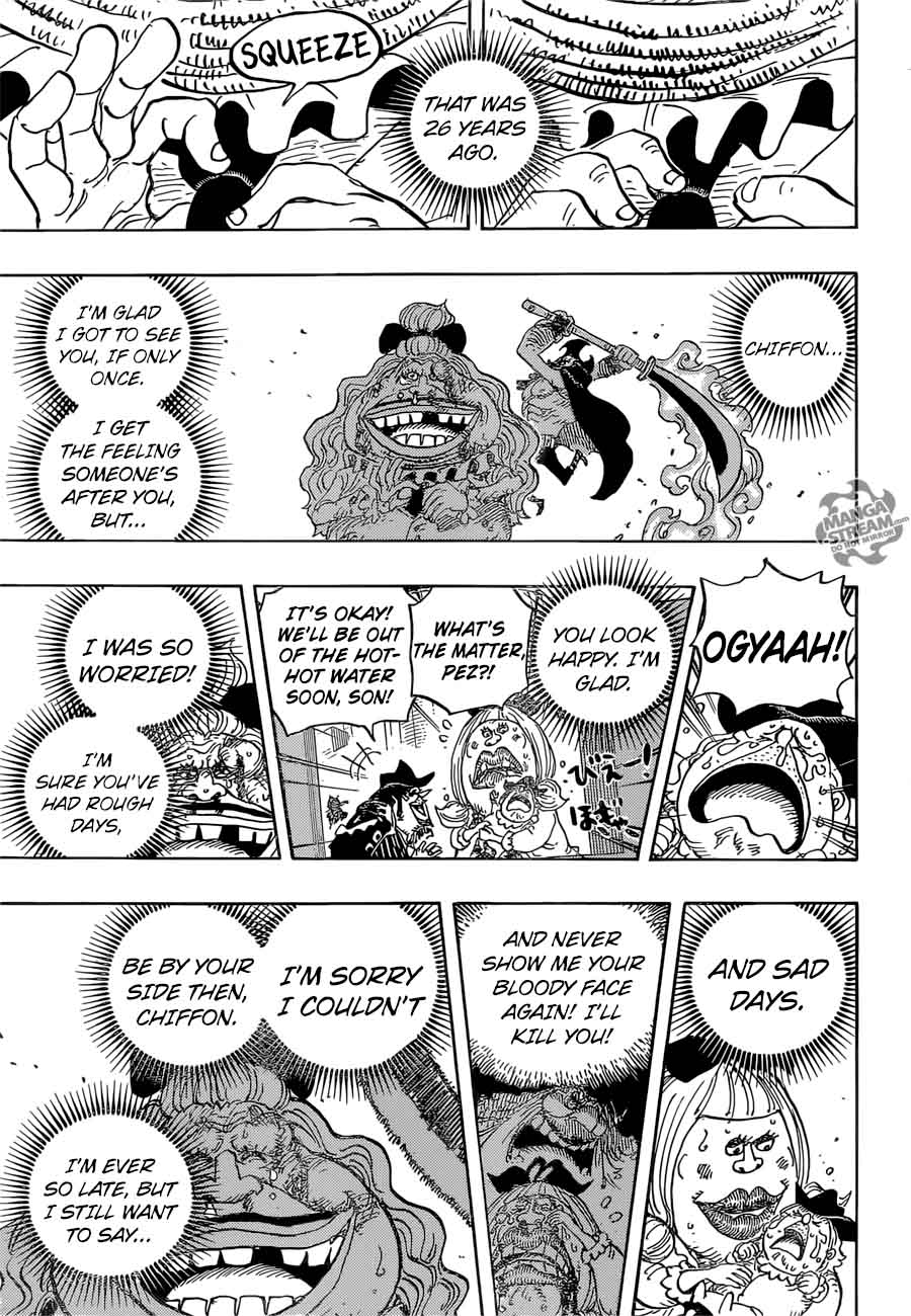 One Piece Chapter 887 - Page 13 in English