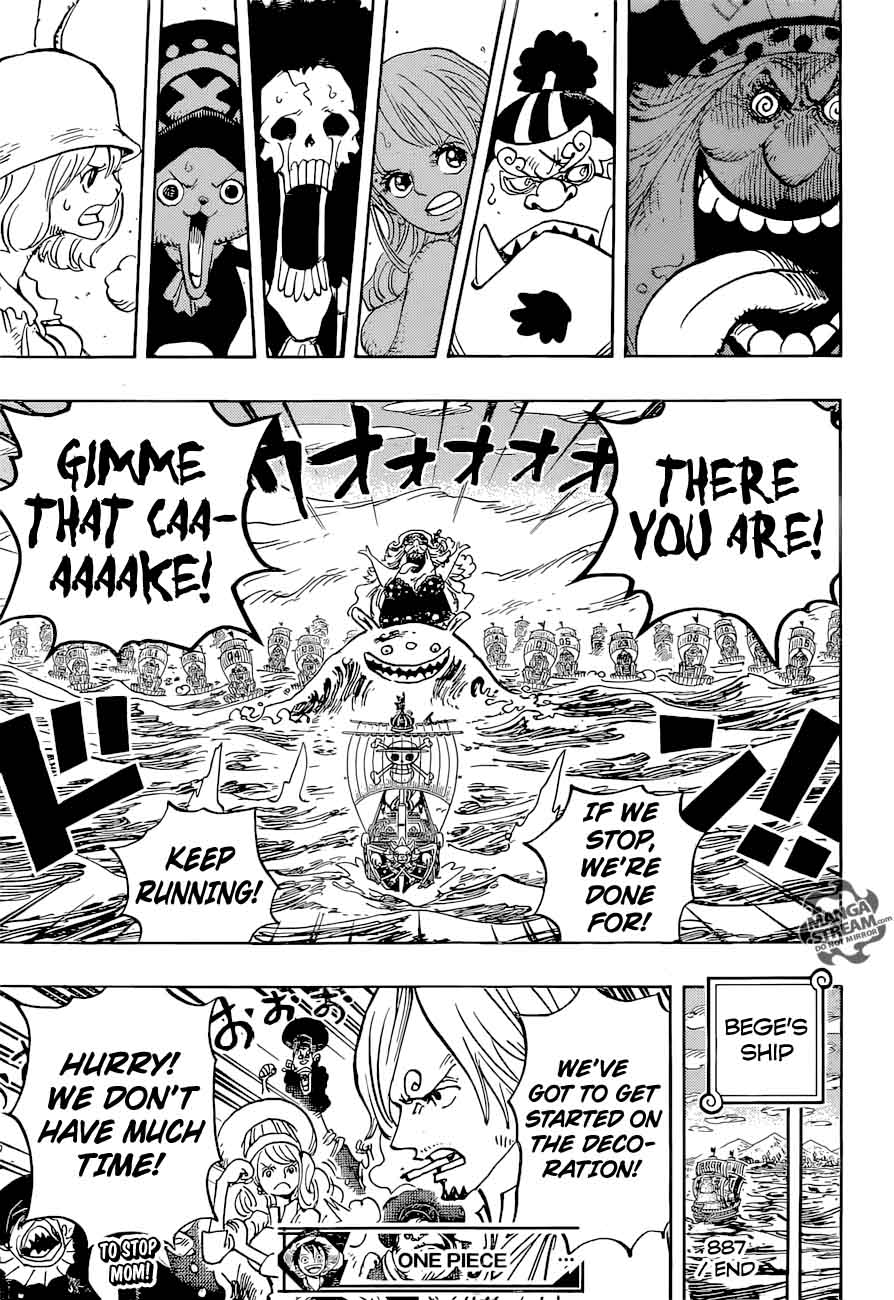 One Piece Chapter 887 - Page 15 in English