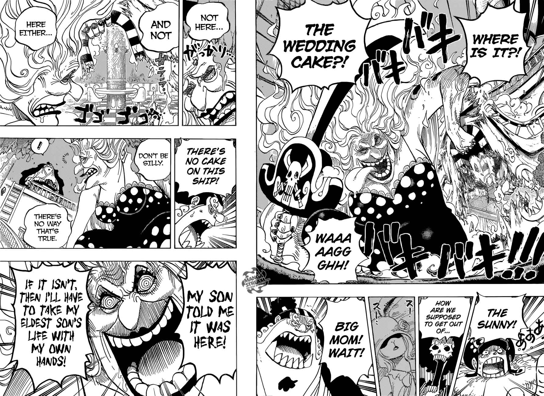 One Piece Chapter 890 - Page 4 in English