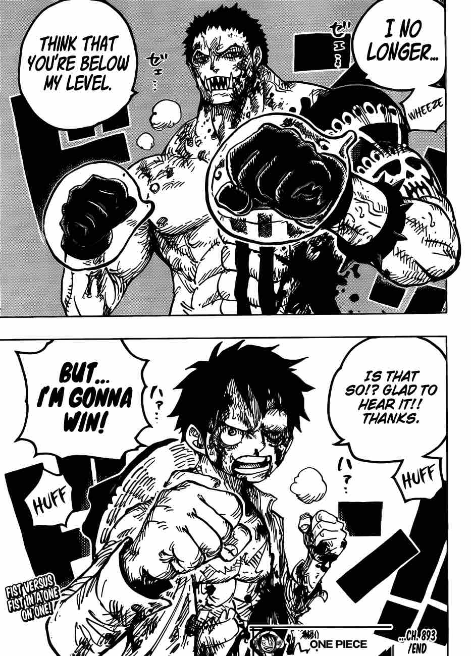 One Piece Chapter 893 - Page 17 in English