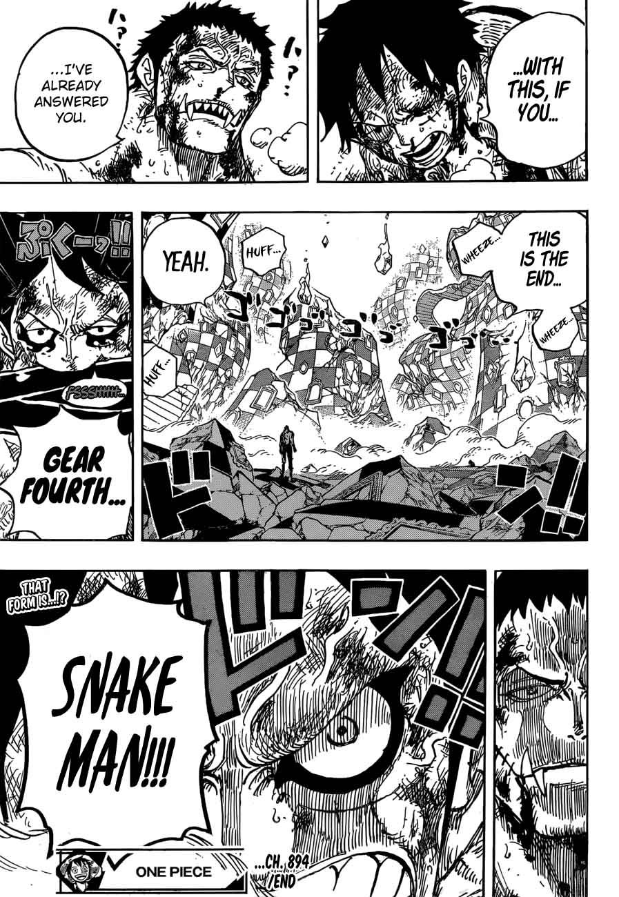 One Piece Chapter 894 - Page 16 in English