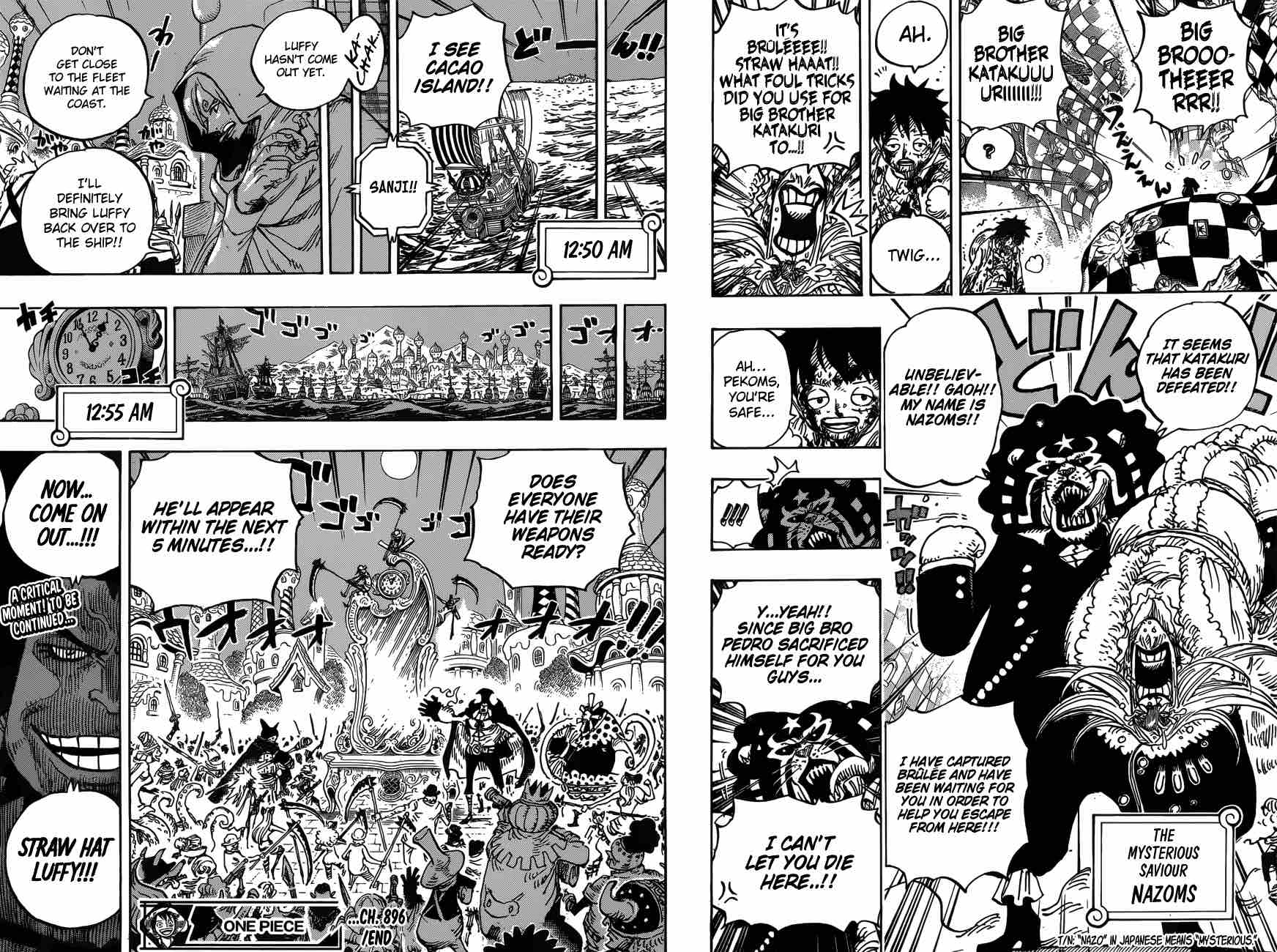 One Piece Chapter 896 - Page 15 in English