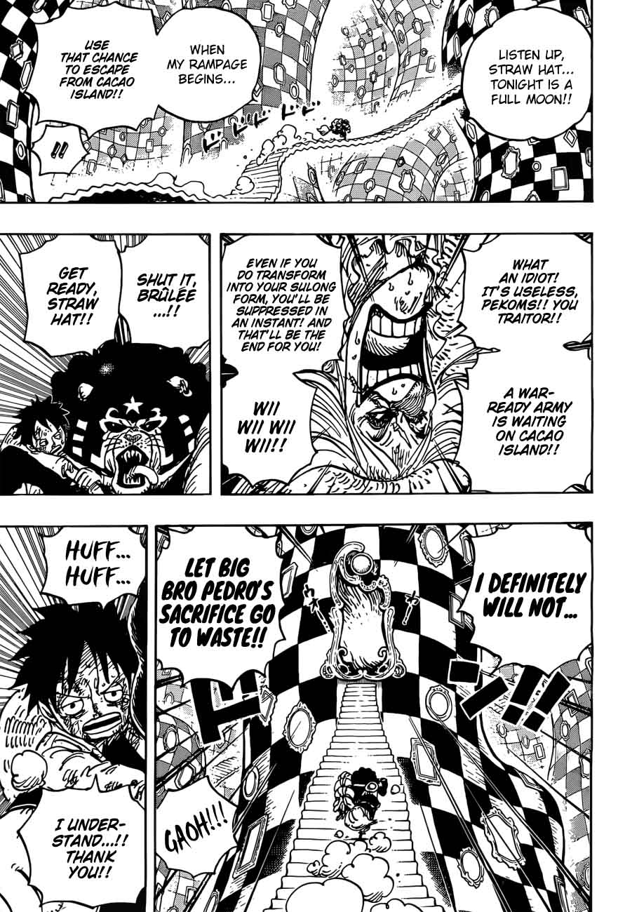 One Piece Chapter 897 - Page 4 in English
