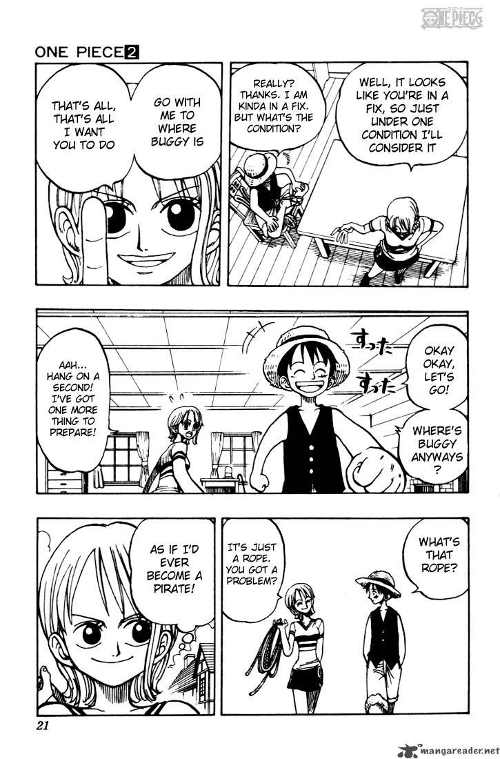 One Piece Chapter 9 - Page 21 in English