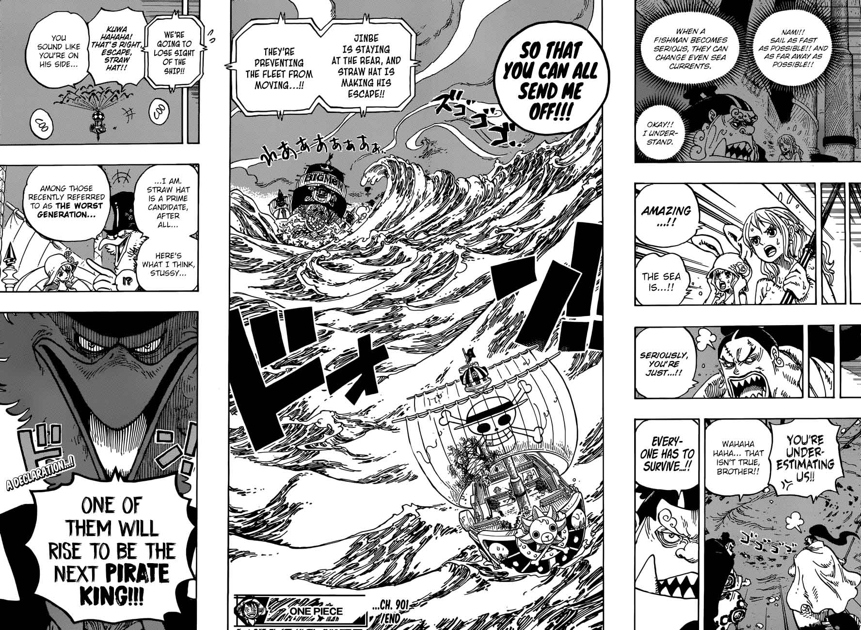 One Piece Chapter 901 - Page 15 in English