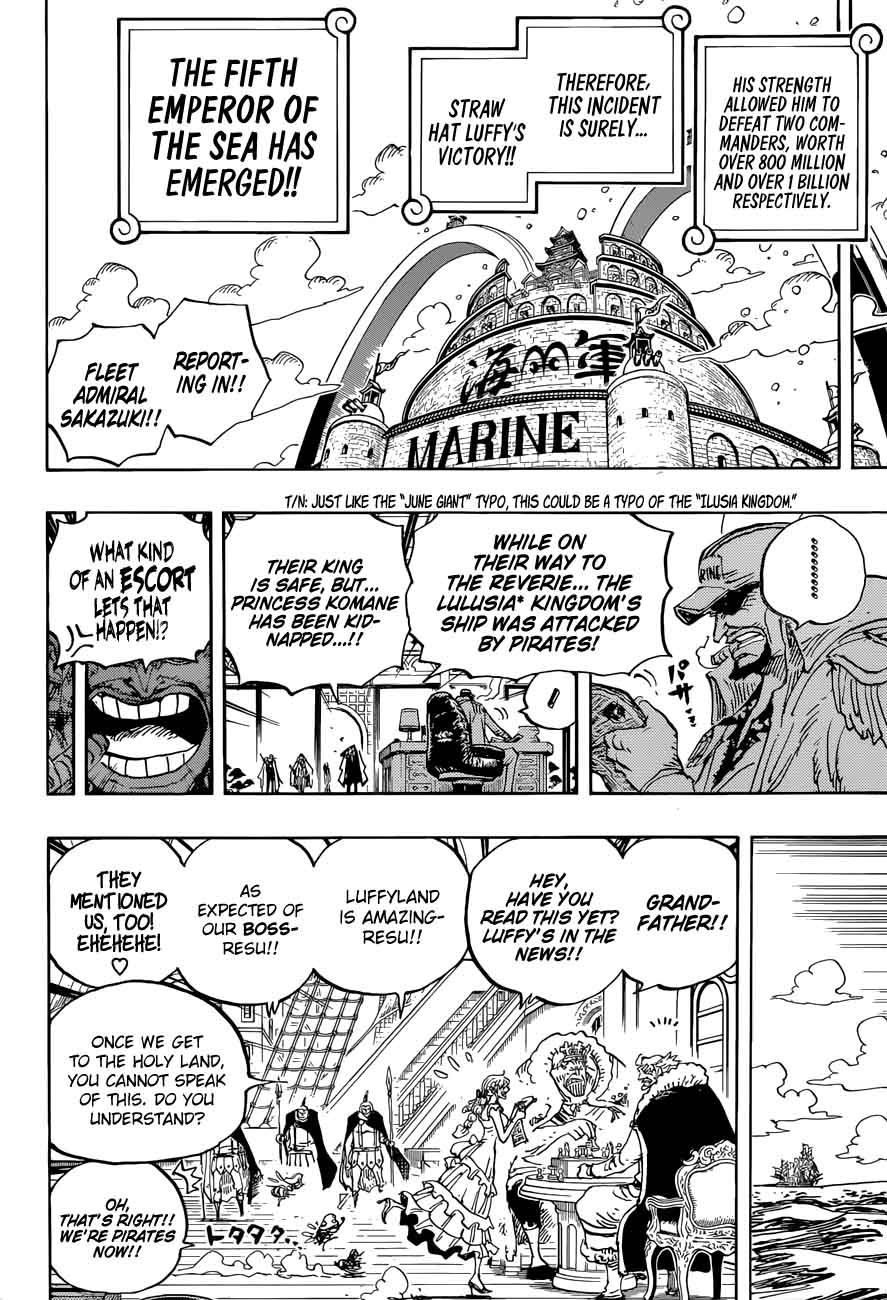 One Piece Chapter 903 - Page 9 in English