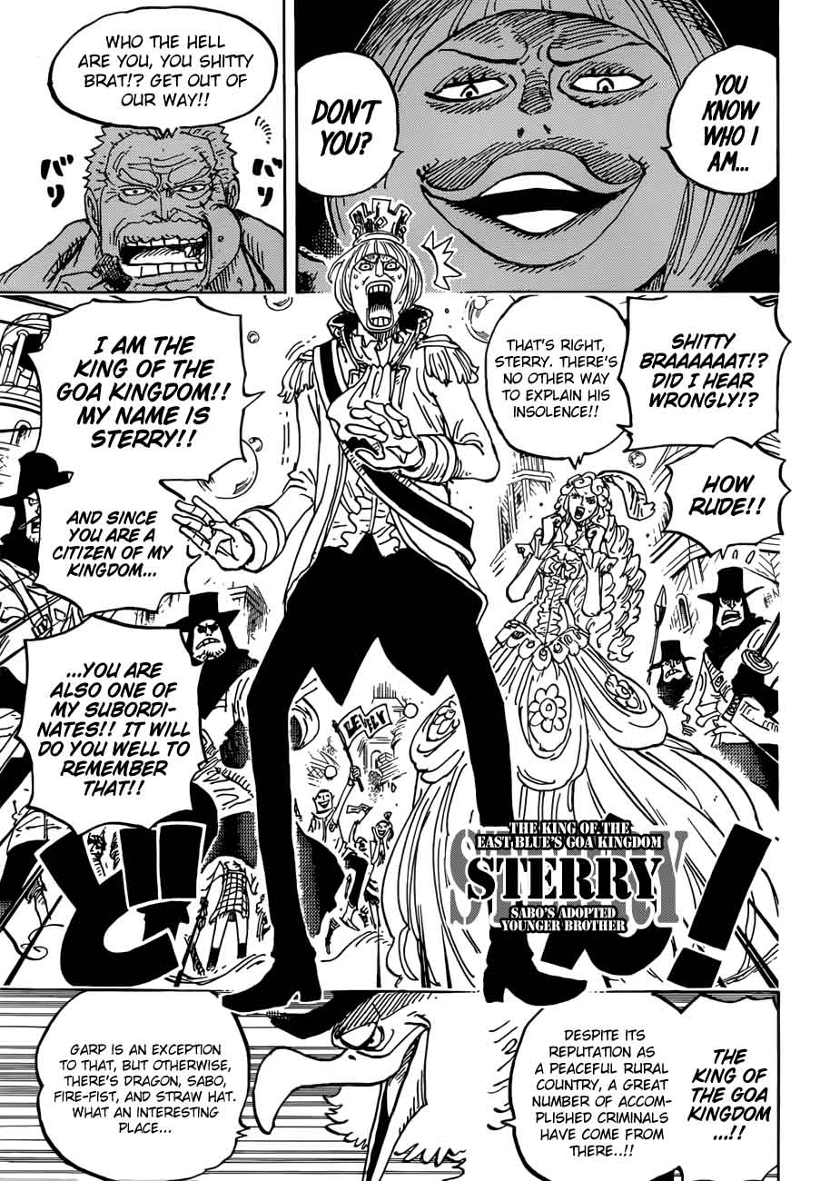 One Piece Chapter 905 - Page 8 in English