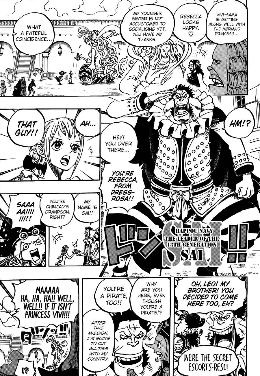 One Piece Chapter 906 - Page 11 in English