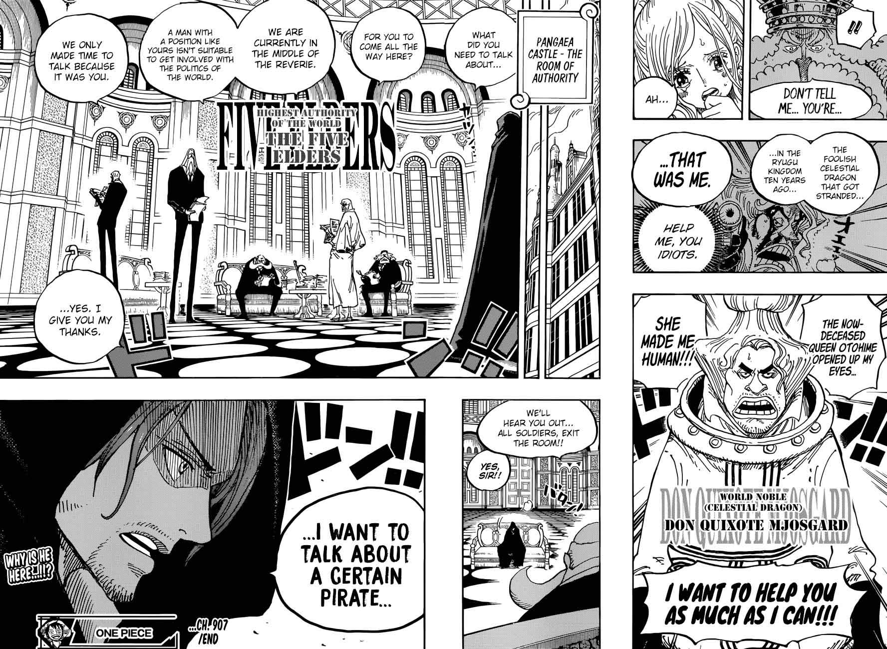 One Piece Chapter 907 - Page 15 in English