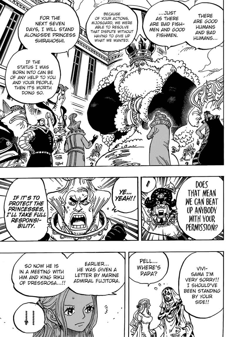 One Piece Chapter 908 - Page 4 in English