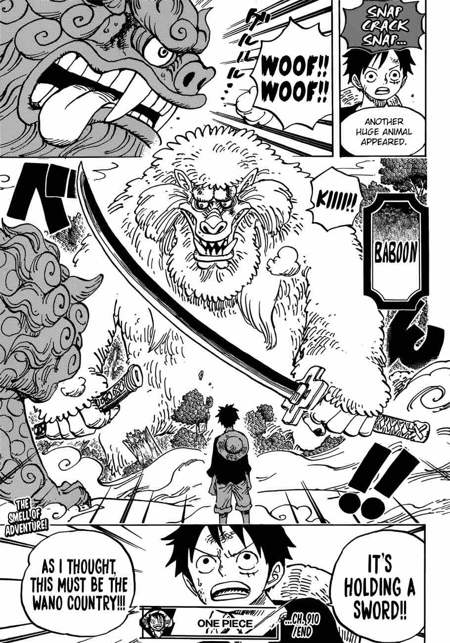 One Piece Chapter 910 - Page 12 in English