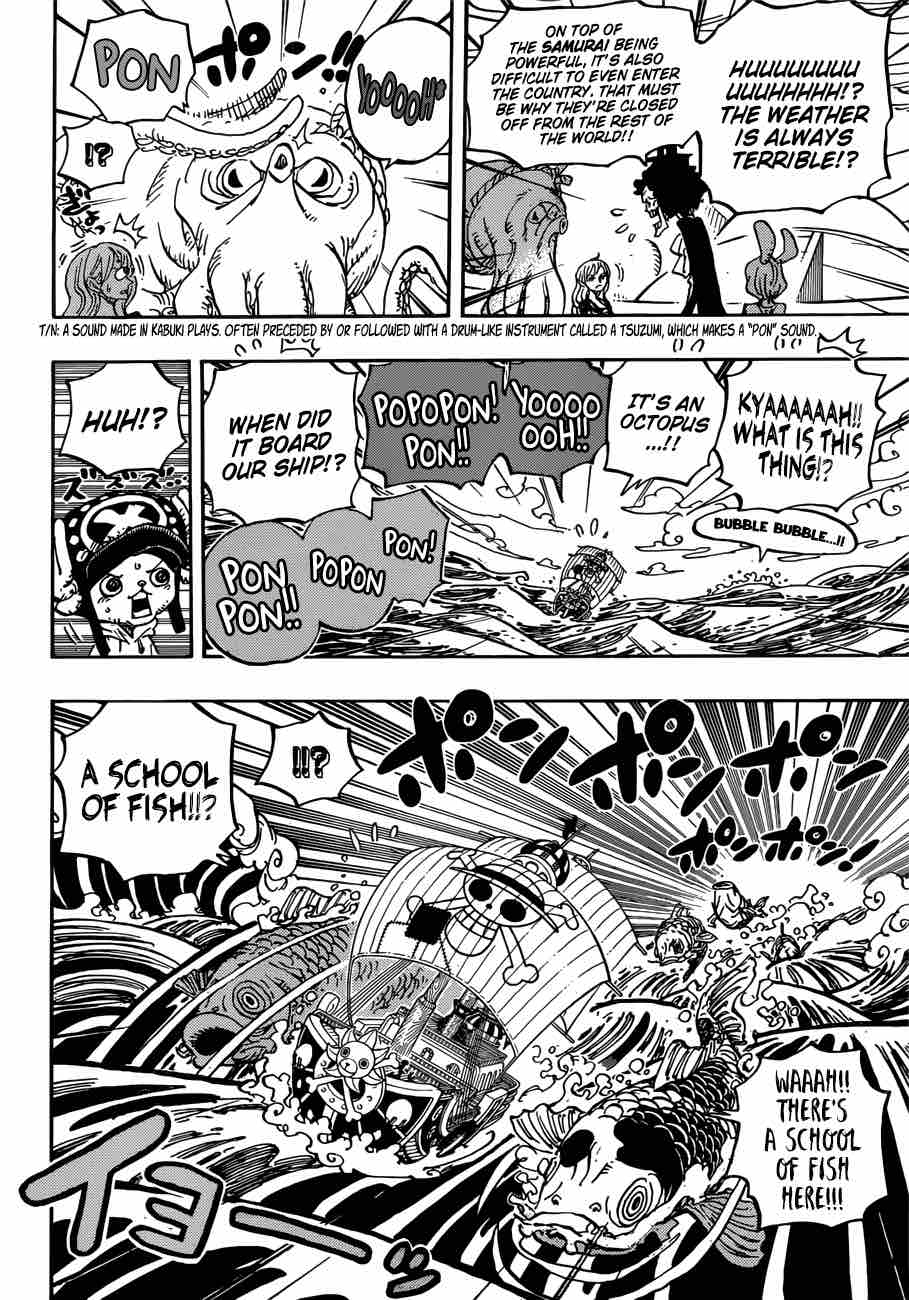 One Piece Chapter 910 - Page 6 in English