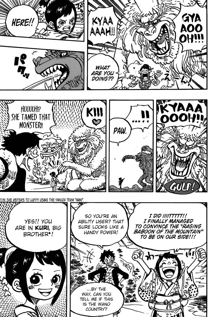 One Piece Chapter 911 - Page 10 in English