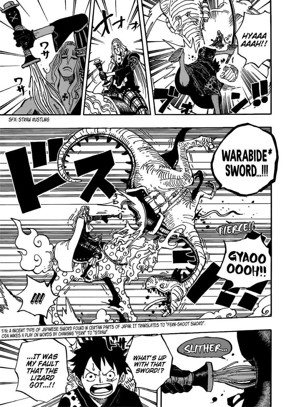 One Piece Chapter 913 - Page 5 in English