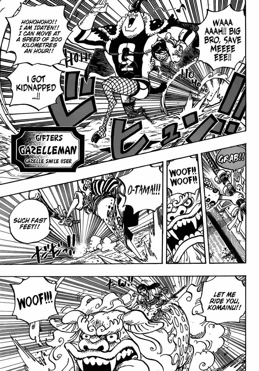 One Piece Chapter 914 - Page 13 in English