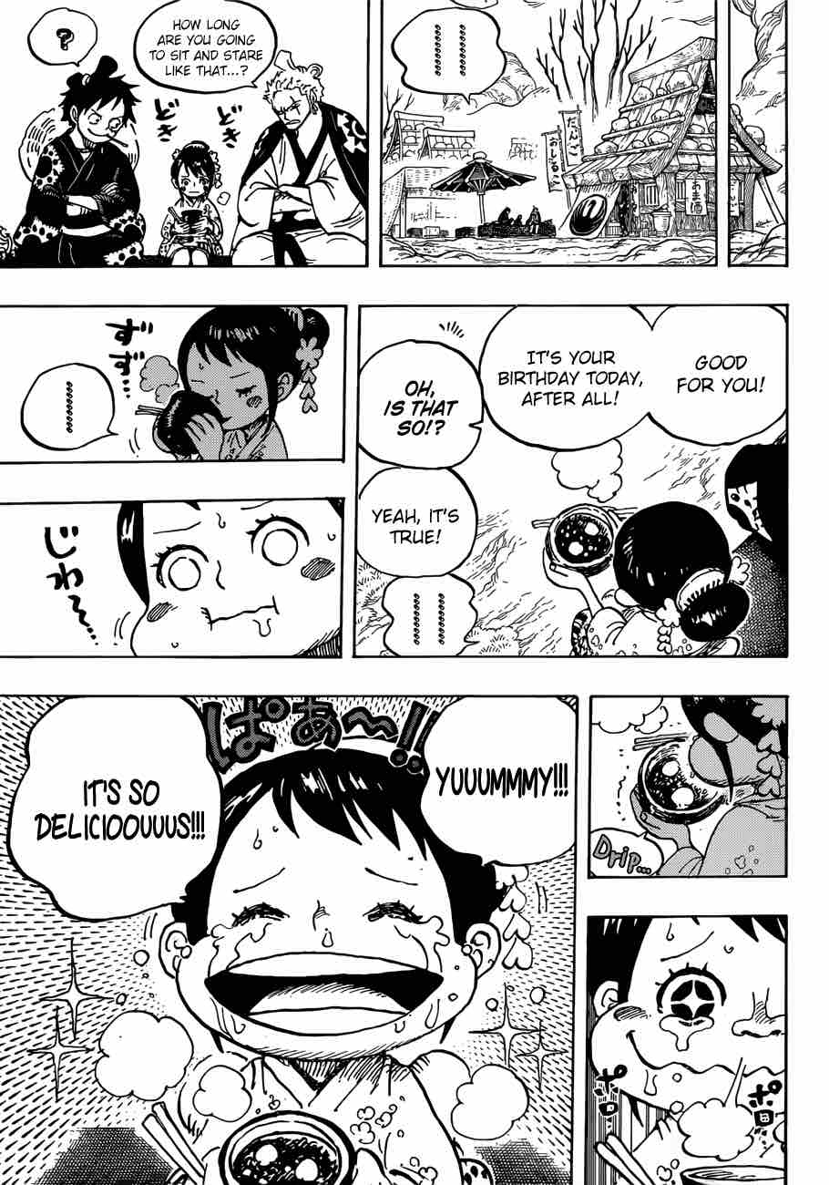 One Piece Chapter 914 - Page 5 in English