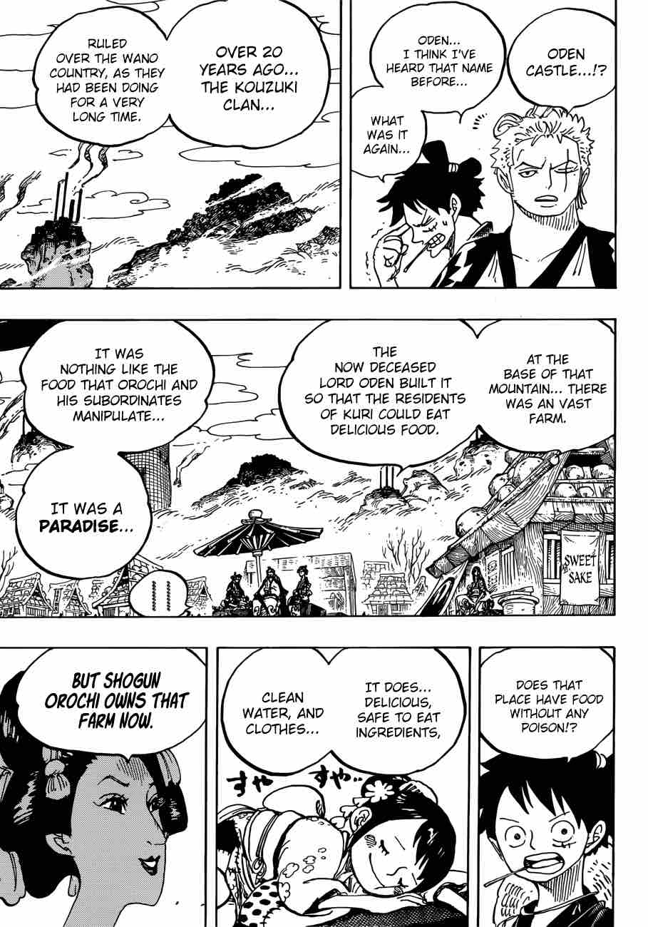 One Piece Chapter 914 - Page 9 in English