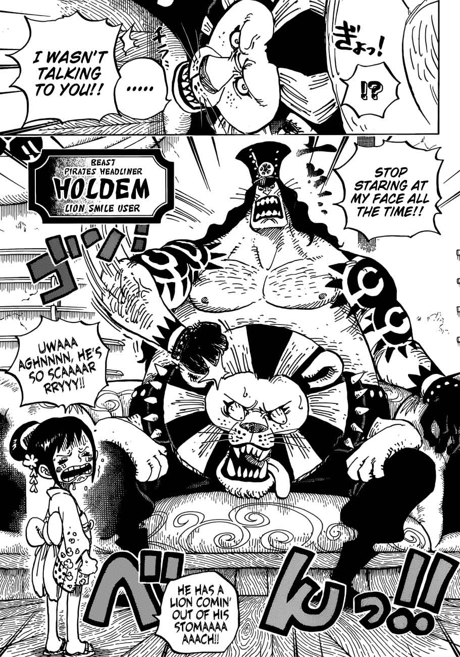 One Piece Chapter 915 - Page 5 in English