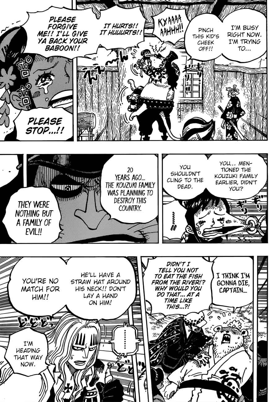 One Piece Chapter 916 - Page 11 in English