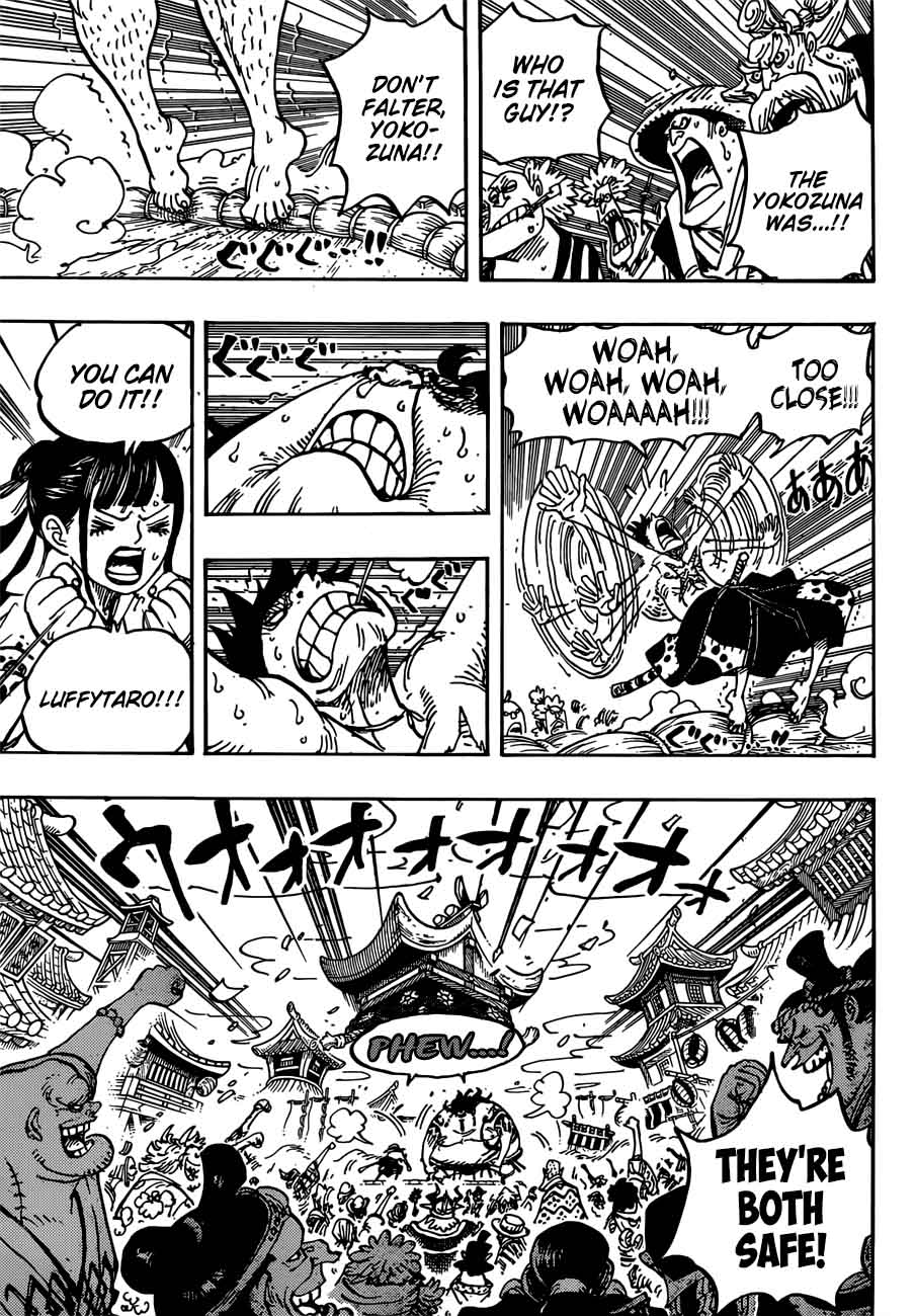 One Piece Chapter 916 - Page 7 in English