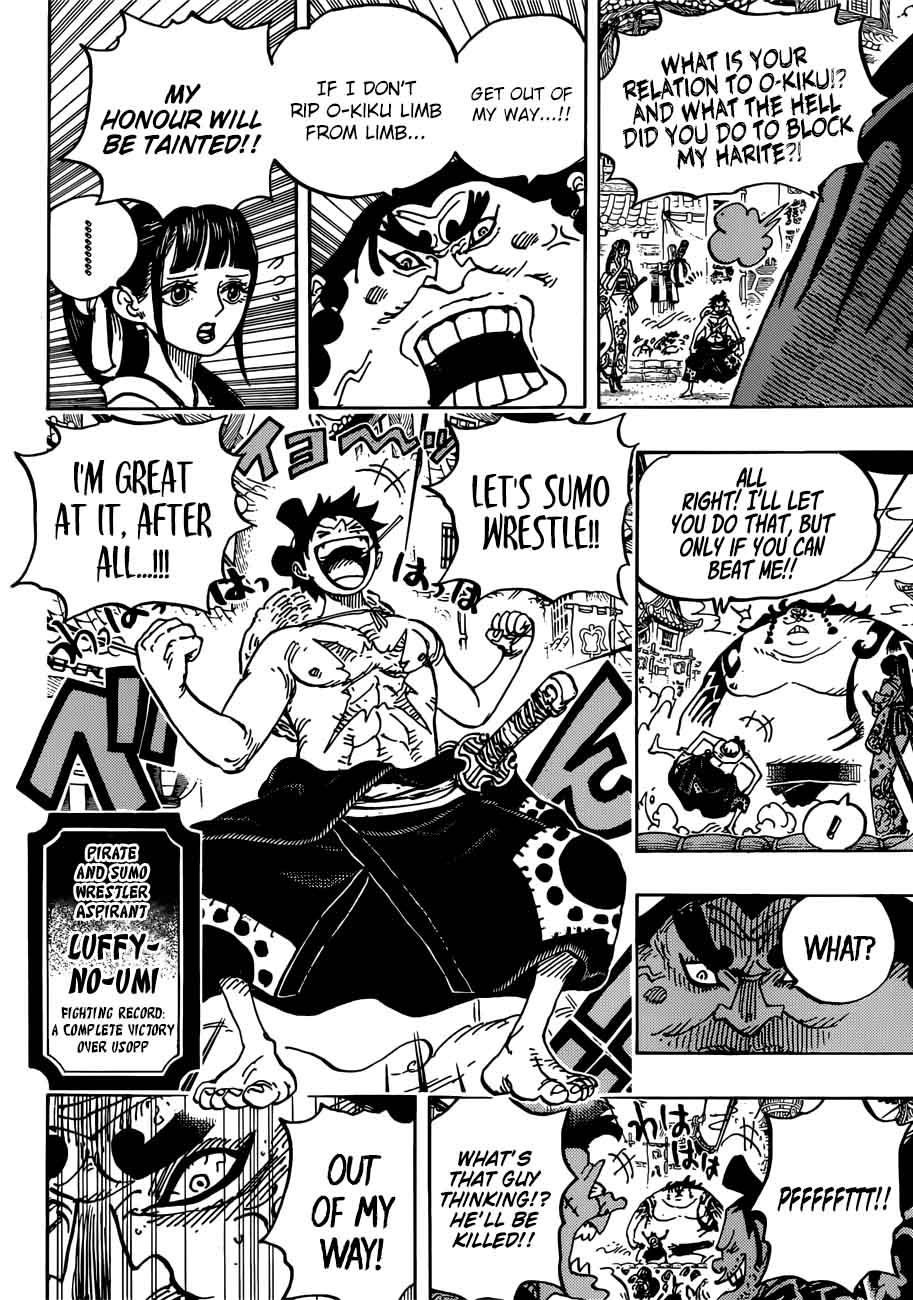 One Piece Chapter 916 - Page 8 in English