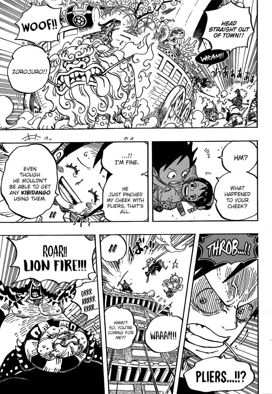 One Piece Chapter 917 - Page 15 in English