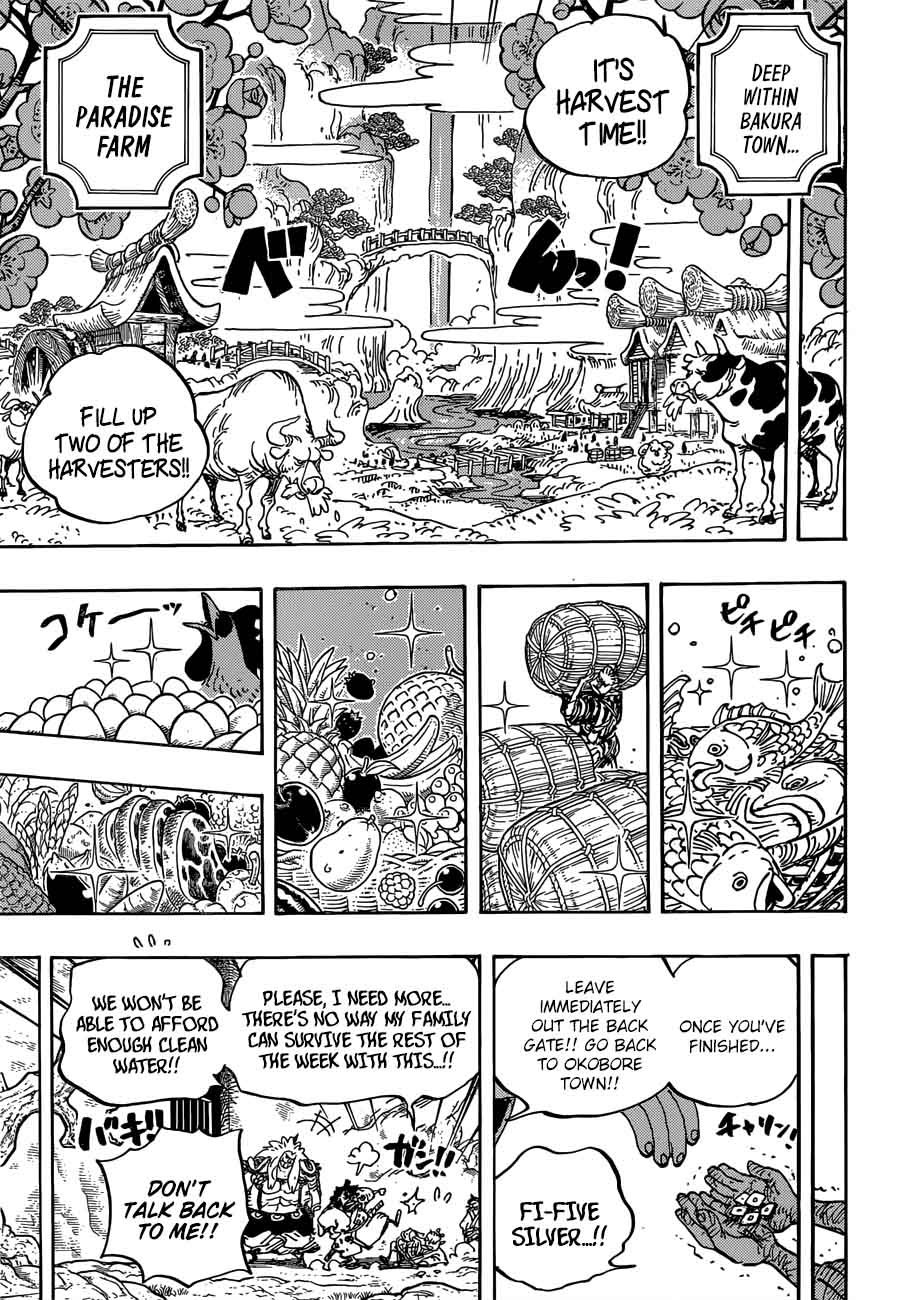 One Piece Chapter 917 - Page 3 in English
