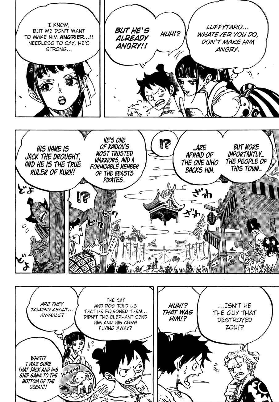 One Piece Chapter 917 - Page 8 in English