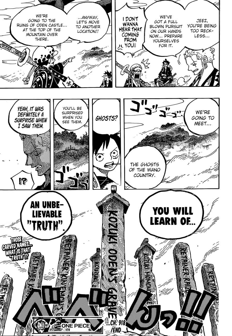 One Piece Chapter 918 - Page 16 in English