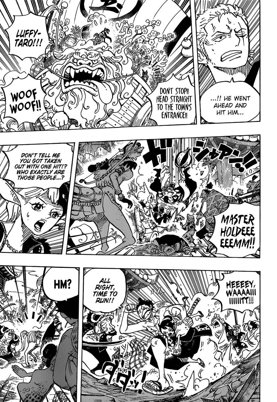 One Piece Chapter 918 - Page 3 in English