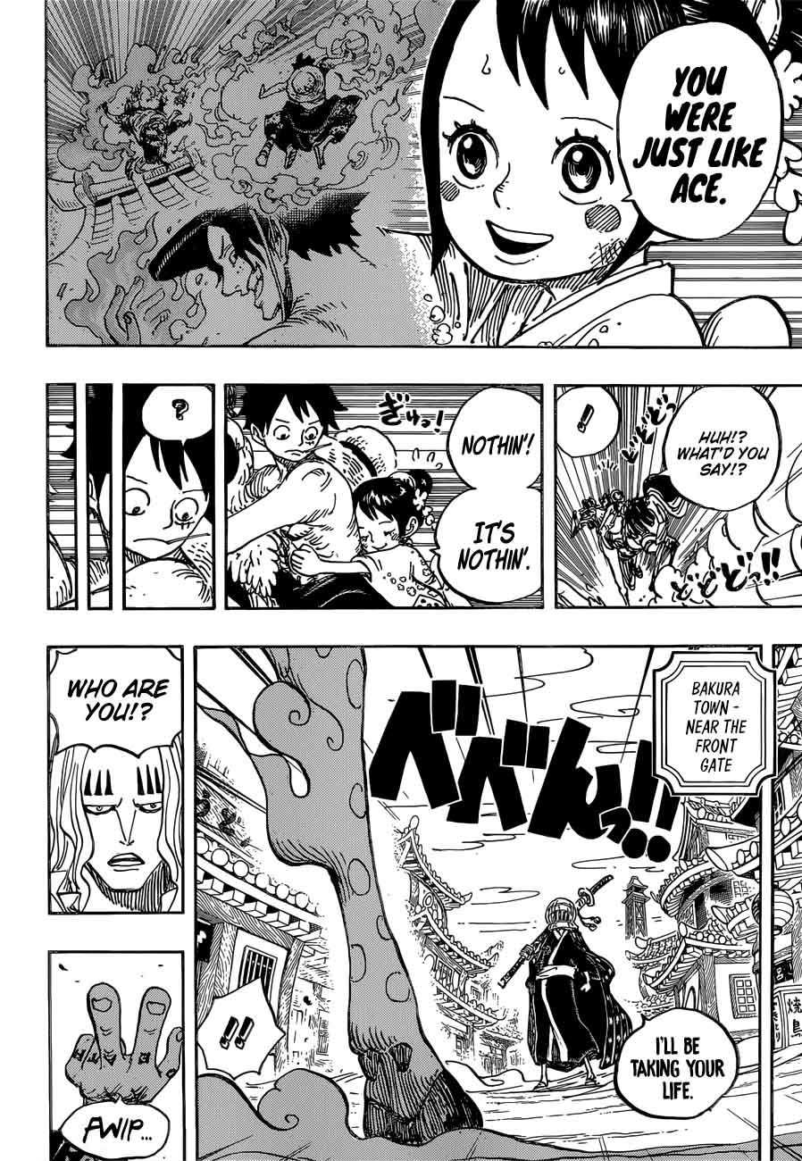 One Piece Chapter 918 - Page 6 in English