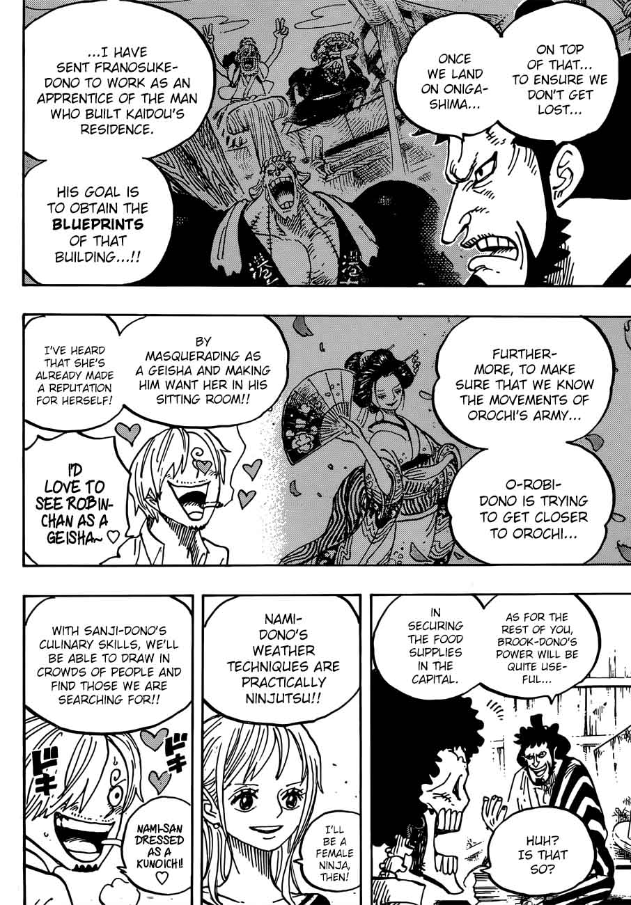 One Piece Chapter 921 - Page 6 in English