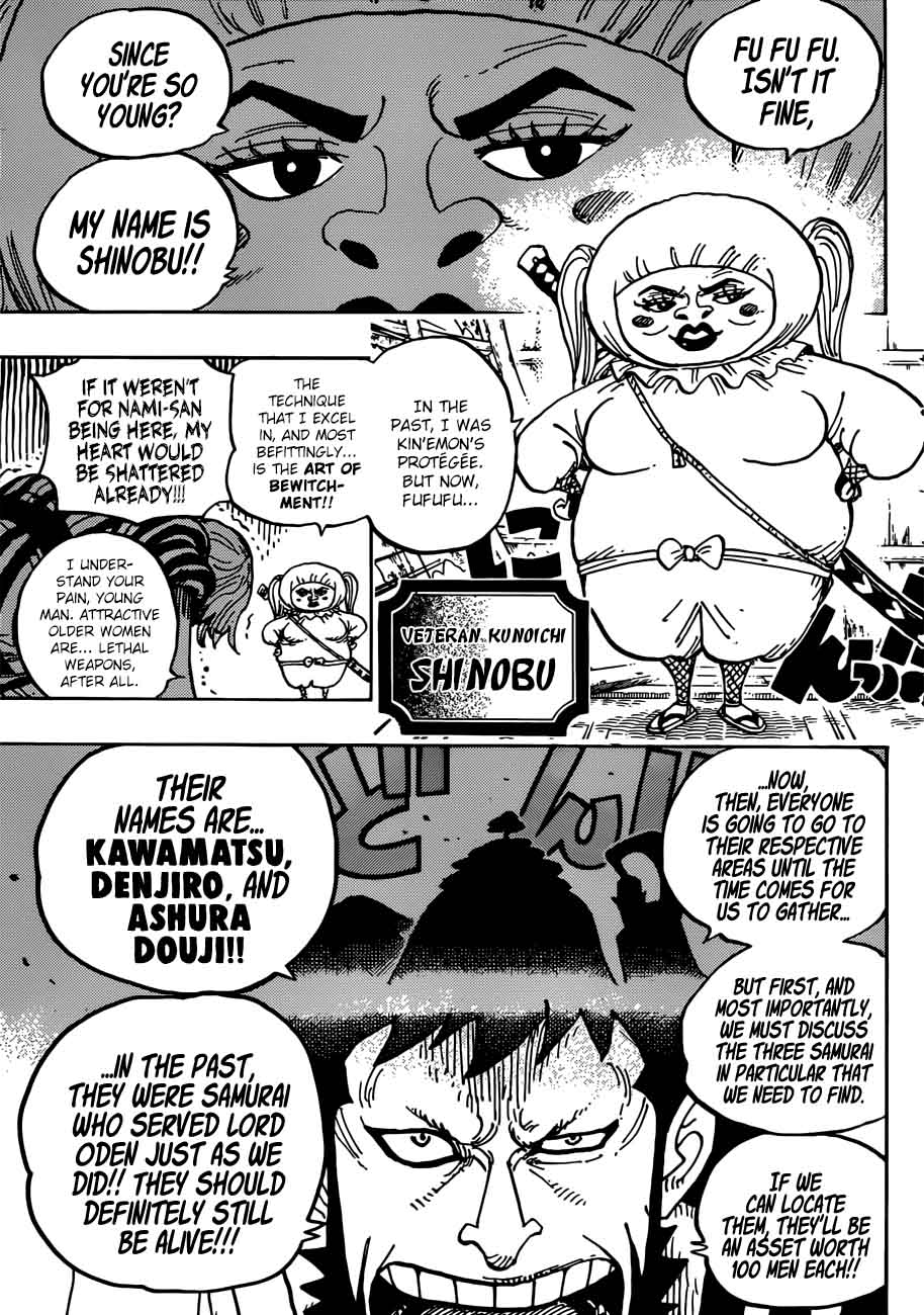 One Piece Chapter 921 - Page 9 in English