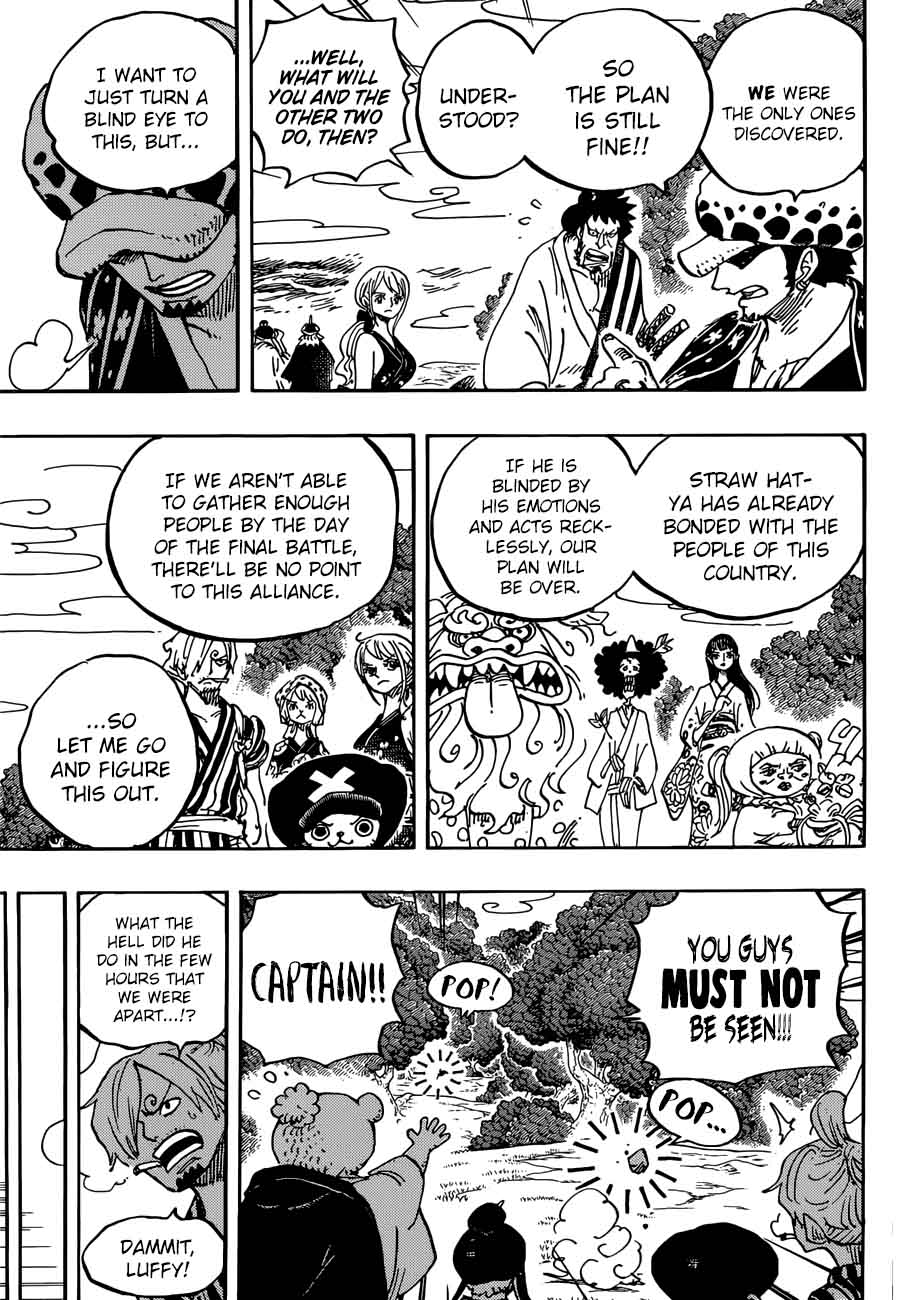 One Piece Chapter 922 - Page 5 in English