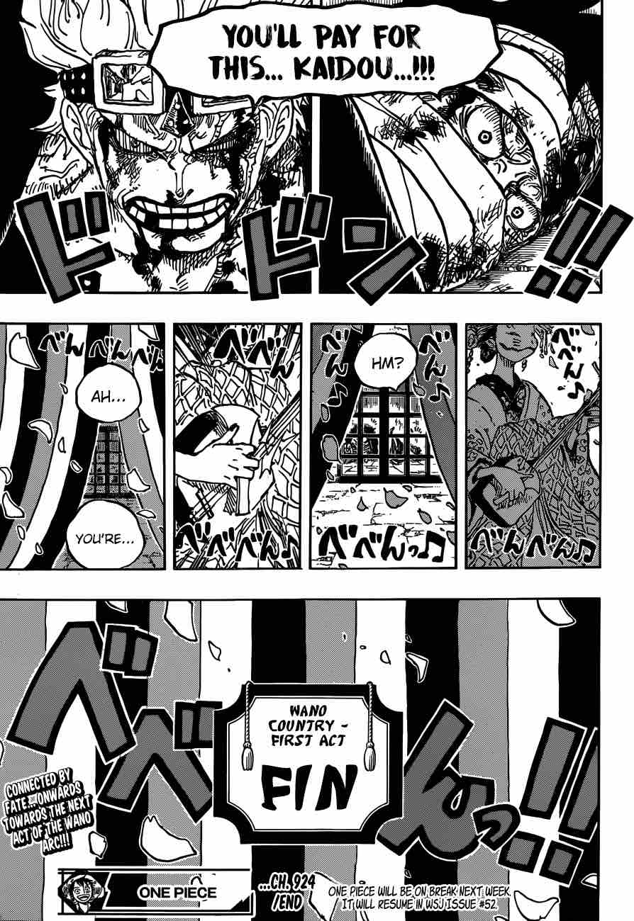 One Piece Chapter 924 - Page 15 in English