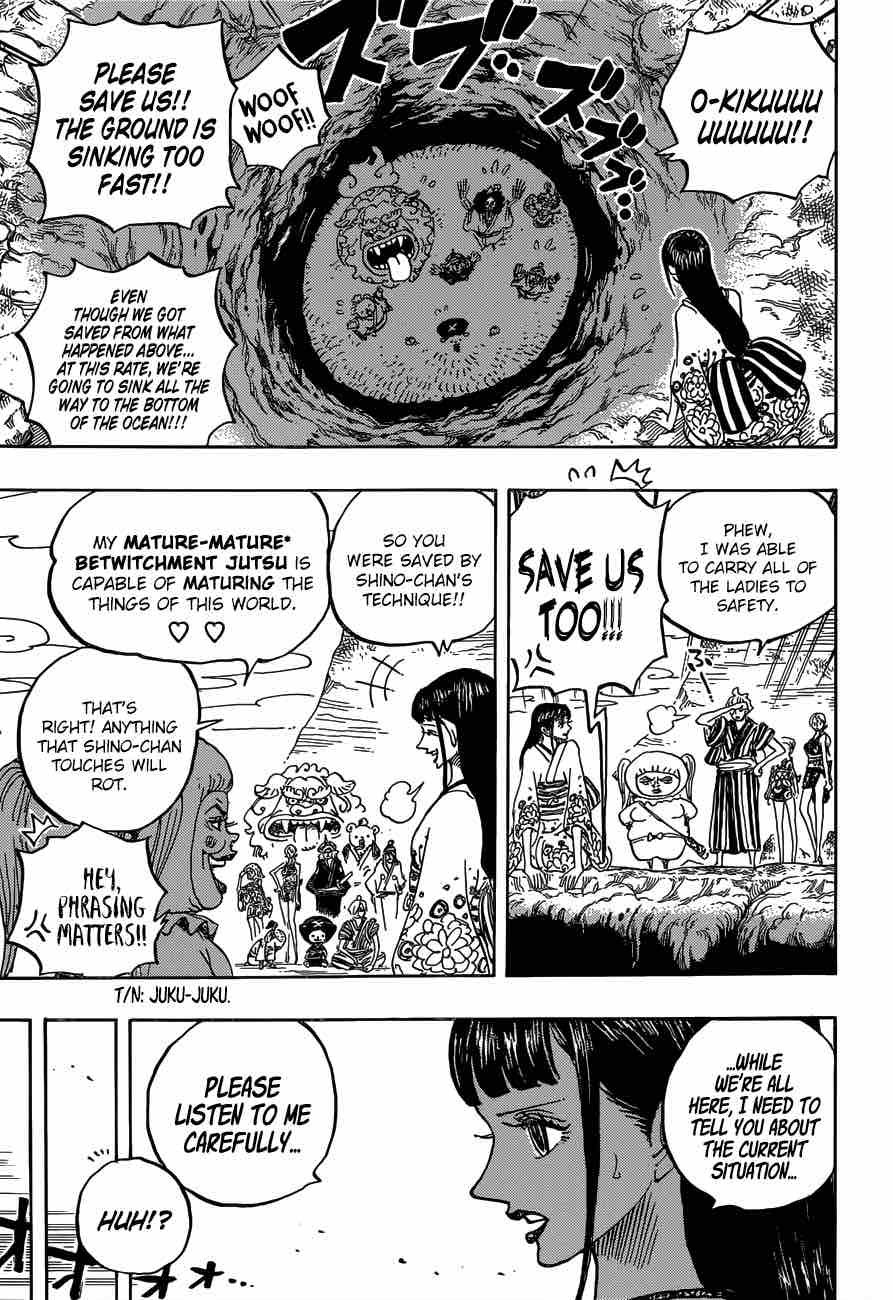 One Piece Chapter 924 - Page 9 in English